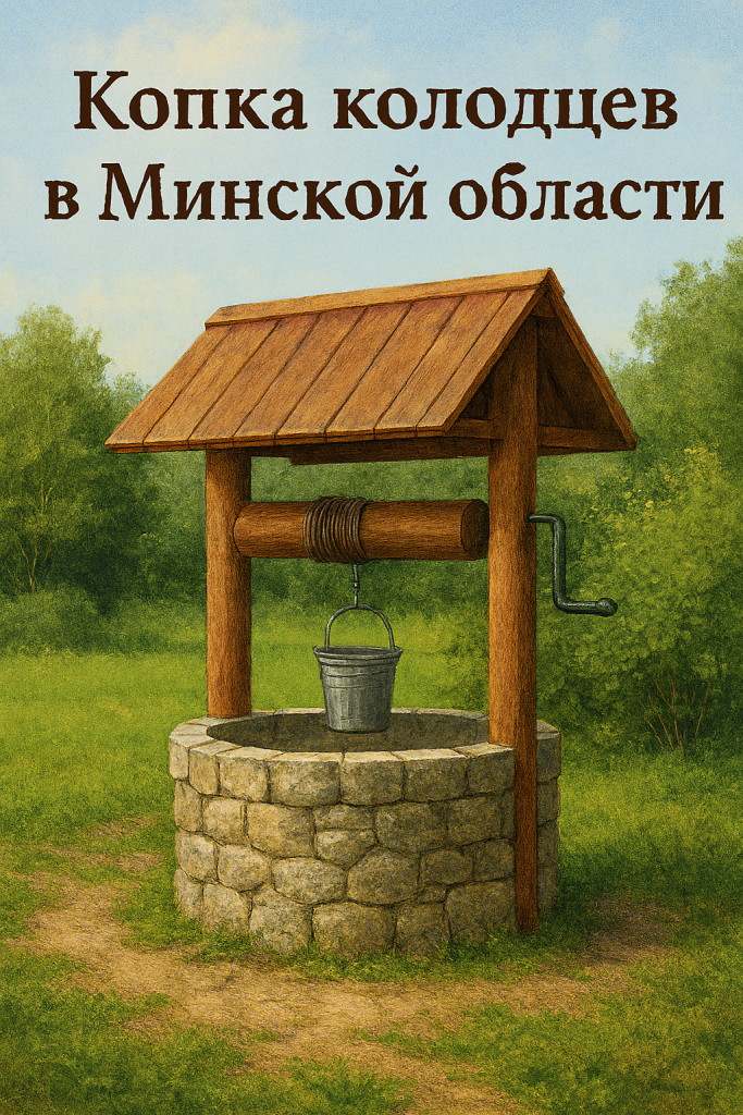 Копка колодцев в Минской области